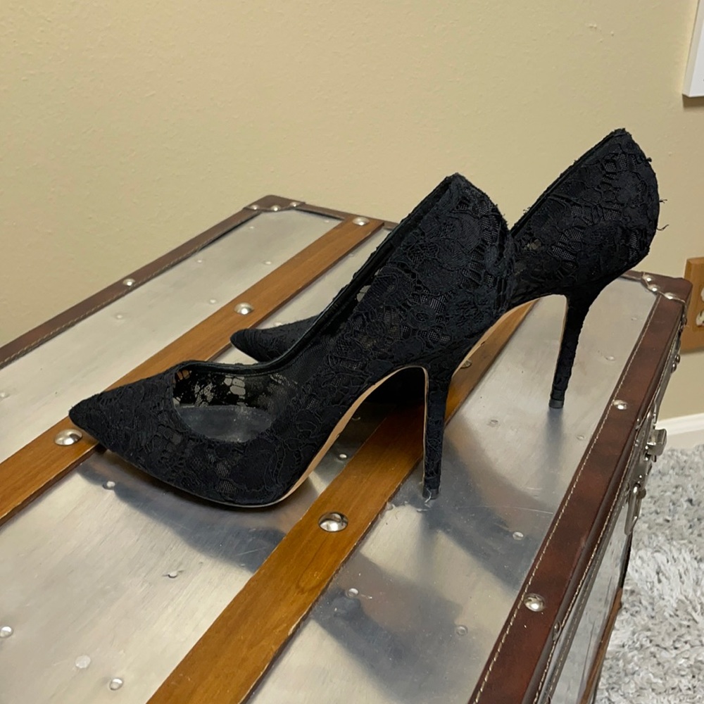 Black Lace Dolce & Gabbana Heels